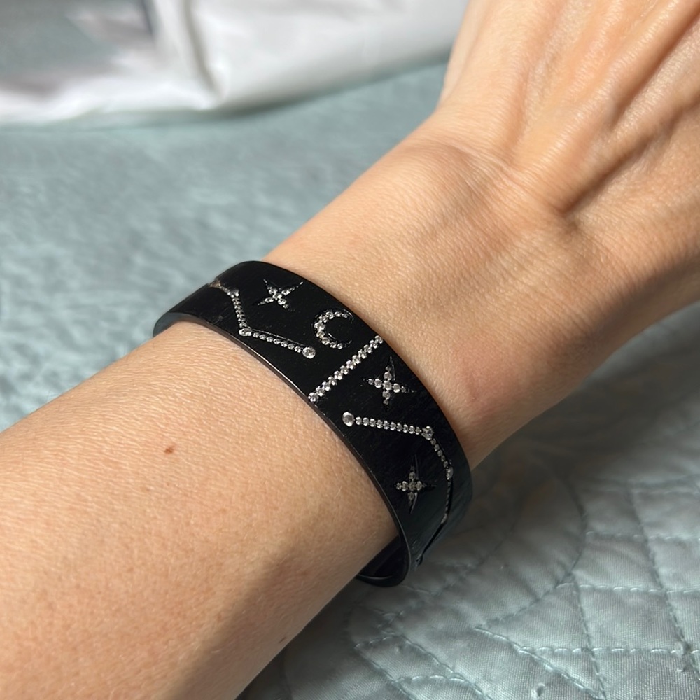APM Monaco sterling silver 925 cuff bracelet